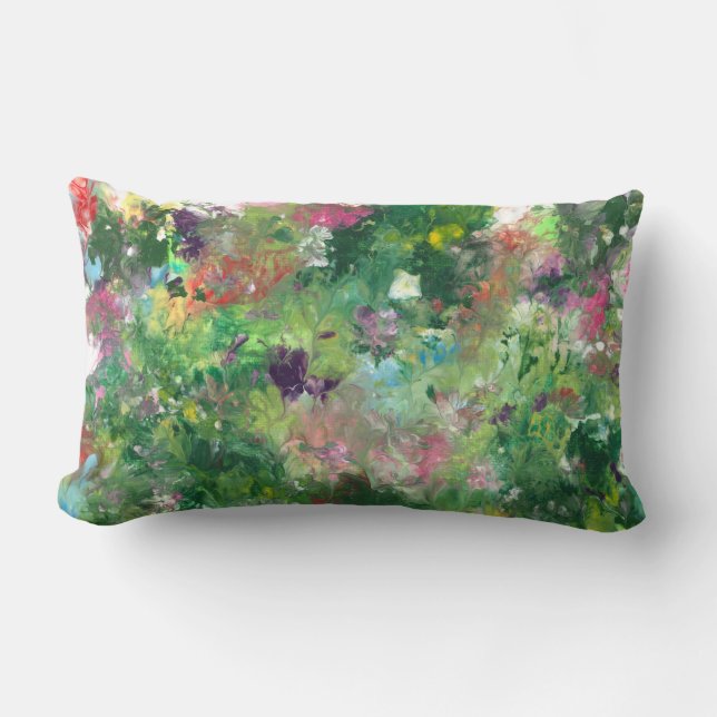 Coussin d'accentuation du jardin (Recto)