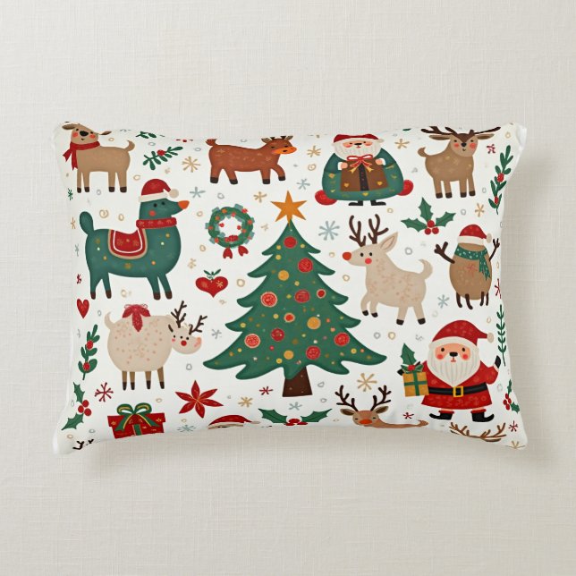 Coussin d'accentuation en polyester brossé personn (Devant)