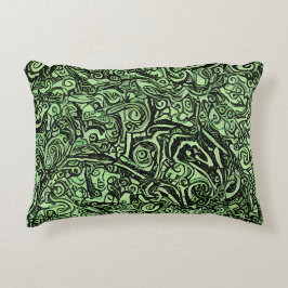 Coussin d'accentuation Enigma verte