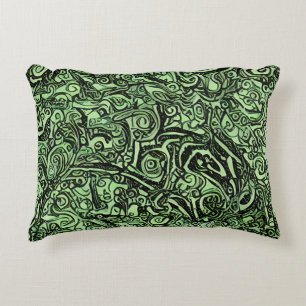 Coussin d'accentuation Enigma verte