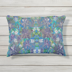 Coussin d'accentuation extérieur à la brume violet