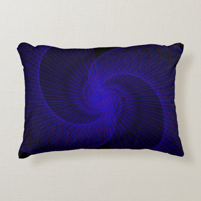 Coussin d'accentuation géométrique haut vers le ba (Devant)