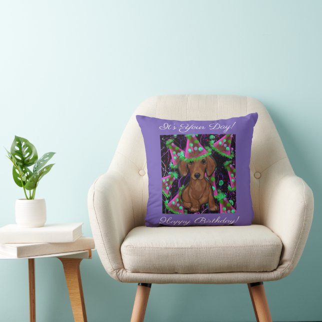 Coussin Dachshund (Chaise)