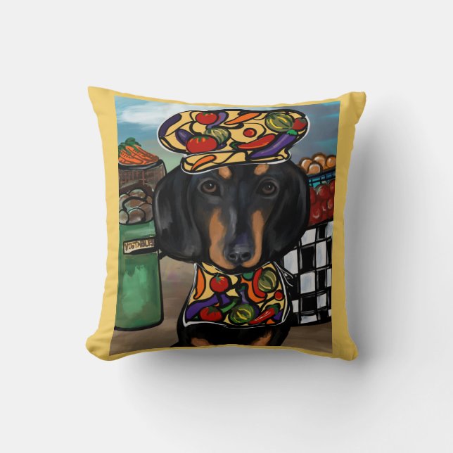 Coussin Dachshund      (Recto)