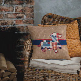 Coussin Dachshund Coussin Coton Jeu Oreiller