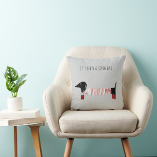 Coussin Dachshund fantaisiste 