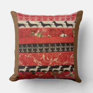 Coussin Dachshund Parade