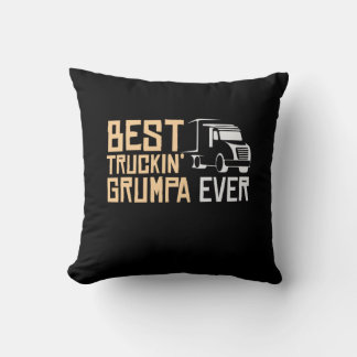 Coussin Daddy Cadeau Meilleur Grumpa Truckin Jamais