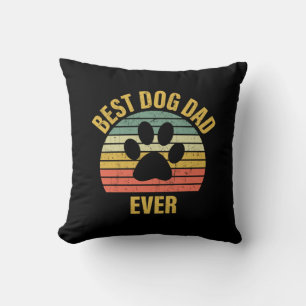 Coussin Daddy Don Meilleur Chien Papa Jamais