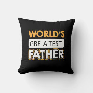 Coussin Daddy Gift Le plus grand père du monde