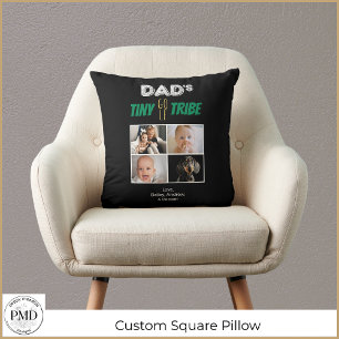 Coussin Dads Tiny Golf Tribu Fête des pères personnalisée 