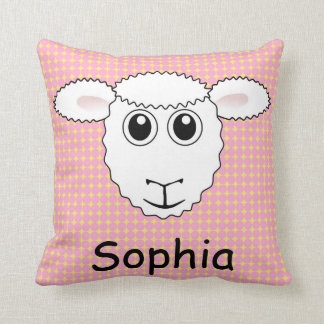 Coussin d'agneau de moutons d'enfants