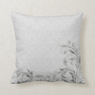 Coussin Damassé grise