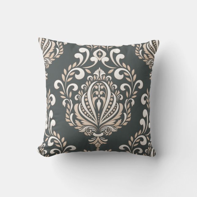 Coussin Damassé Royal  (Recto)