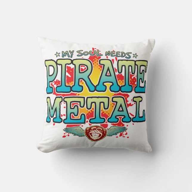 Coussin d'âme en métal pirate (Recto)