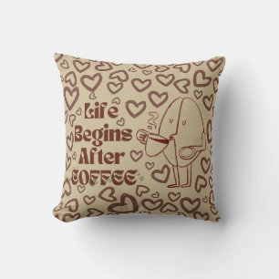Coussin 🤎 d'amour du café