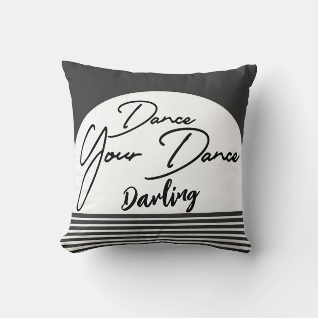 Coussin "Dance Your Dance" (Recto)