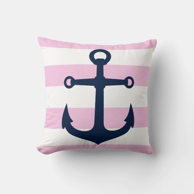 coussin d'ancre de rugby de rose-marine (Recto)