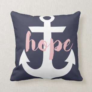 Coussin d'Ancre d'espoir - marine