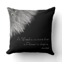 Dandelion en noir et blanc avec devis