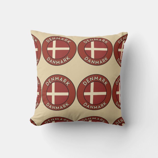 Coussin Danemark Danmark  (Recto)