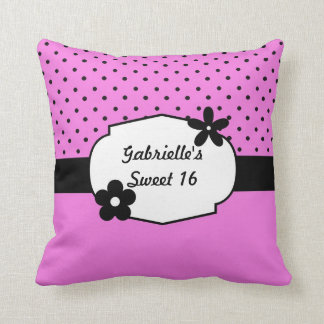 Coussin d'anniversaire de coutume du bonbon 16
