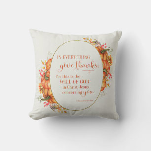 Coussin Dans Chaque Chose Donner Merci Wreath