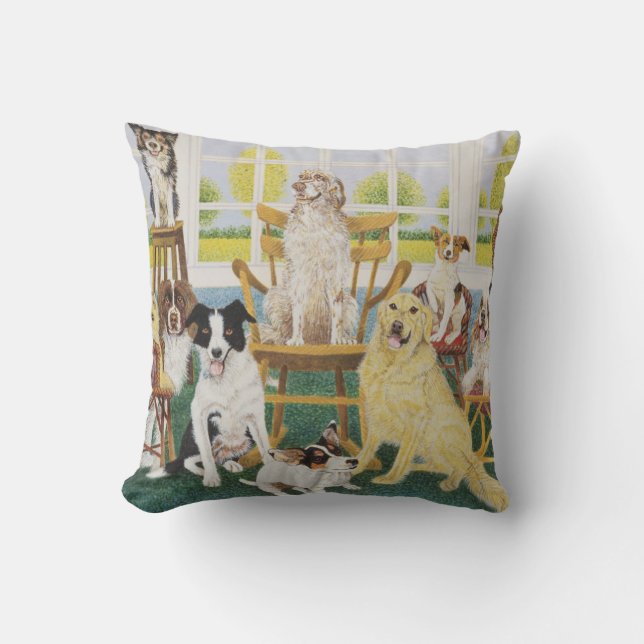 Coussin Dans la niche (Recto)