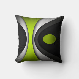 Coussin dans le style abstrait moderne