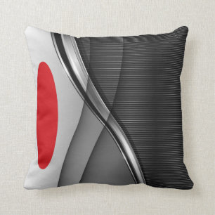 Coussin dans le style abstrait moderne
