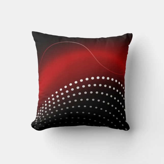 Coussin dans le style abstrait moderne (Recto)