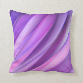 Coussin dans le style moderne d'abrégé sur pourpre