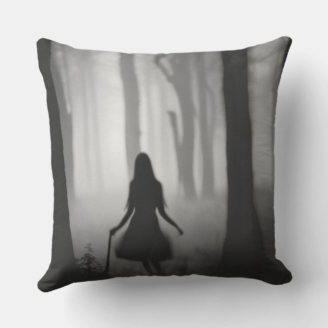 Coussin Dans les bois profonds  (Verso)
