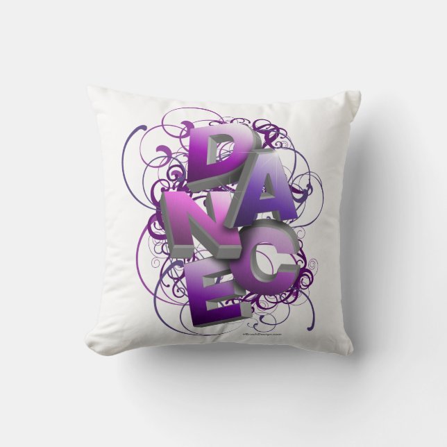 Coussin danse 3D (été) (Recto)