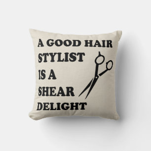 Coussin Danse activée Citation Tan / Gris