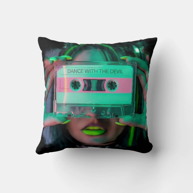 Coussin Danse avec le diable (Verso)