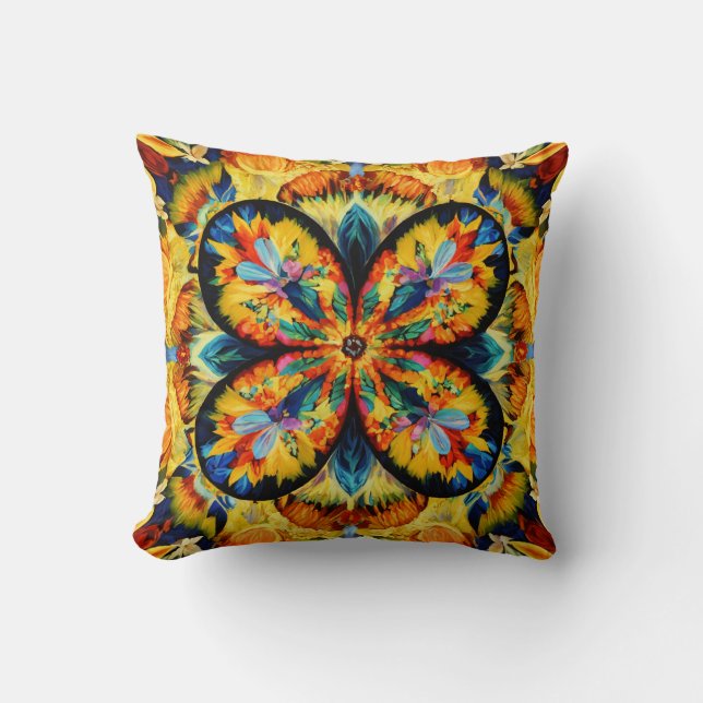 Coussin Danse de Salsa - Barefoot in Motion" (Recto)