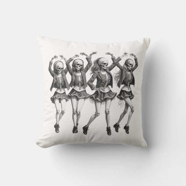 Coussin Danse des femmes mortes (Recto)