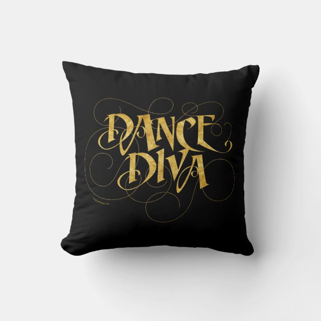 Coussin Danse Diva Jeu d'oreiller (Recto)