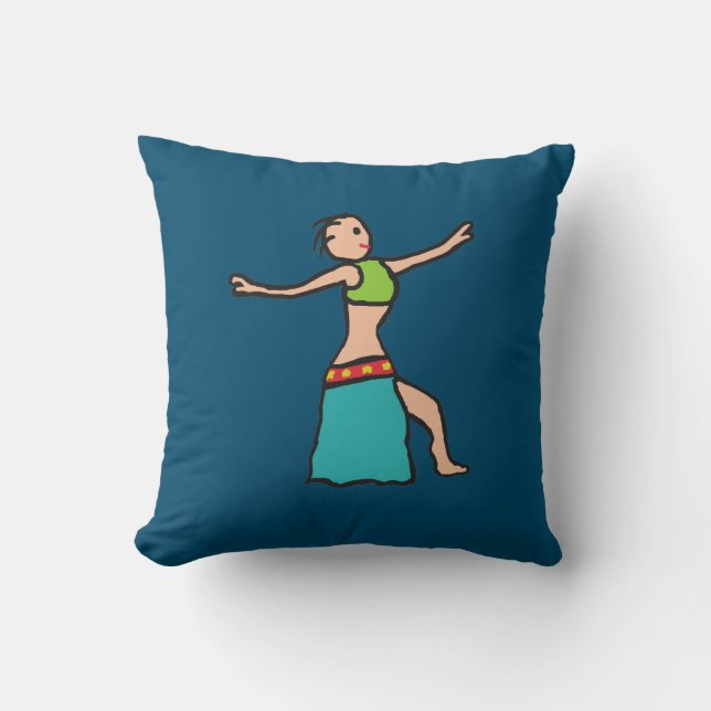 Coussin Danse du ventre (Recto)