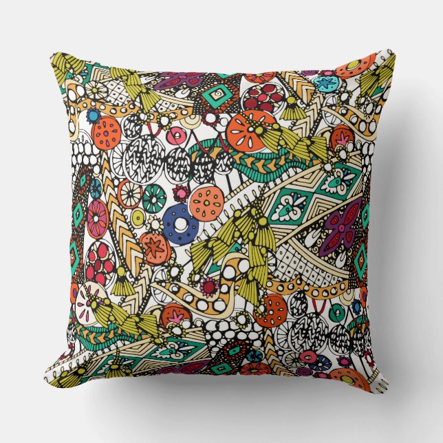 Coussin Danse indienne (Recto)