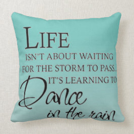 Coussin DANSE inspirée SOUS la PLUIE