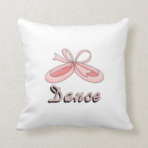 Coussin Danse rose de chaussures de ballet