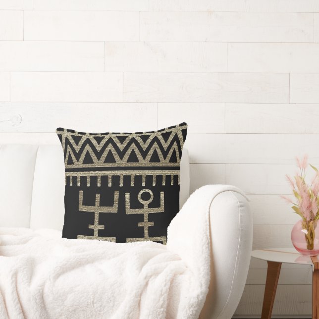 Coussin Danse Tribale Africaine (Canapé)