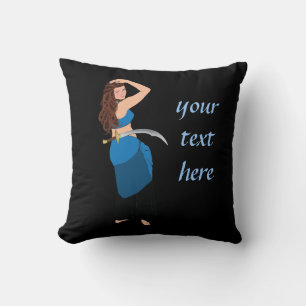 Coussin Danseur du ventre personnalisable