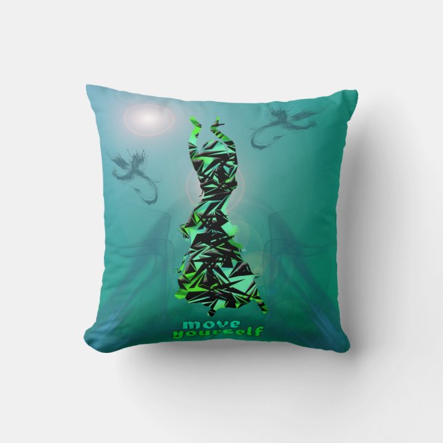 Coussin Danseur *Jinx* (Recto)