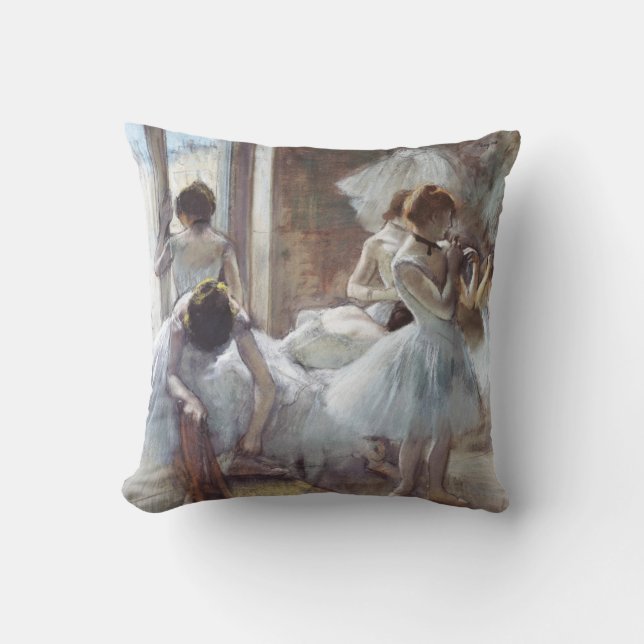 Coussin Danseurs Edgar Degas (Recto)