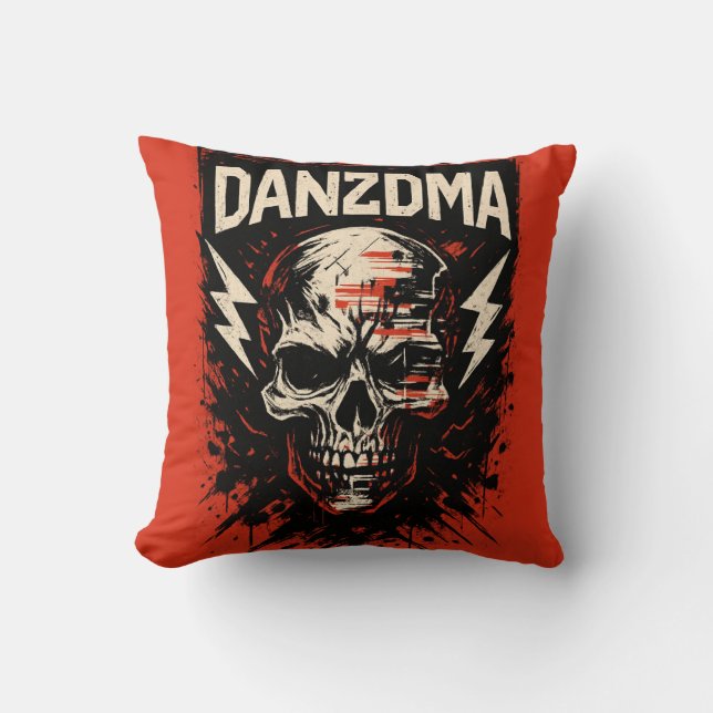Coussin Danzdma Oreillère à lancer Graffiti (Recto)