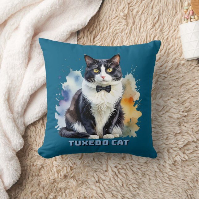 Coussin Dapper Tuxedo Cat (Couverture)