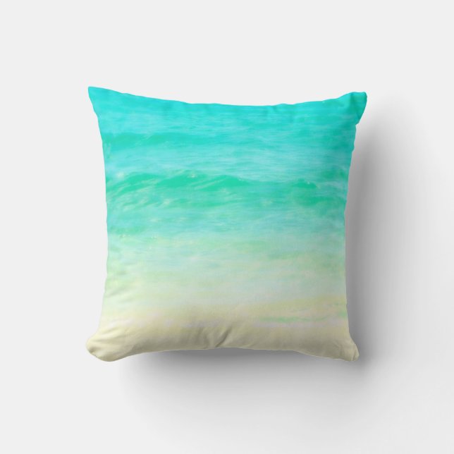 Coussin d'Aqua de l'eau d'océan (Recto)